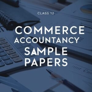 Class 12th Commerce Accountancy Sample Papers