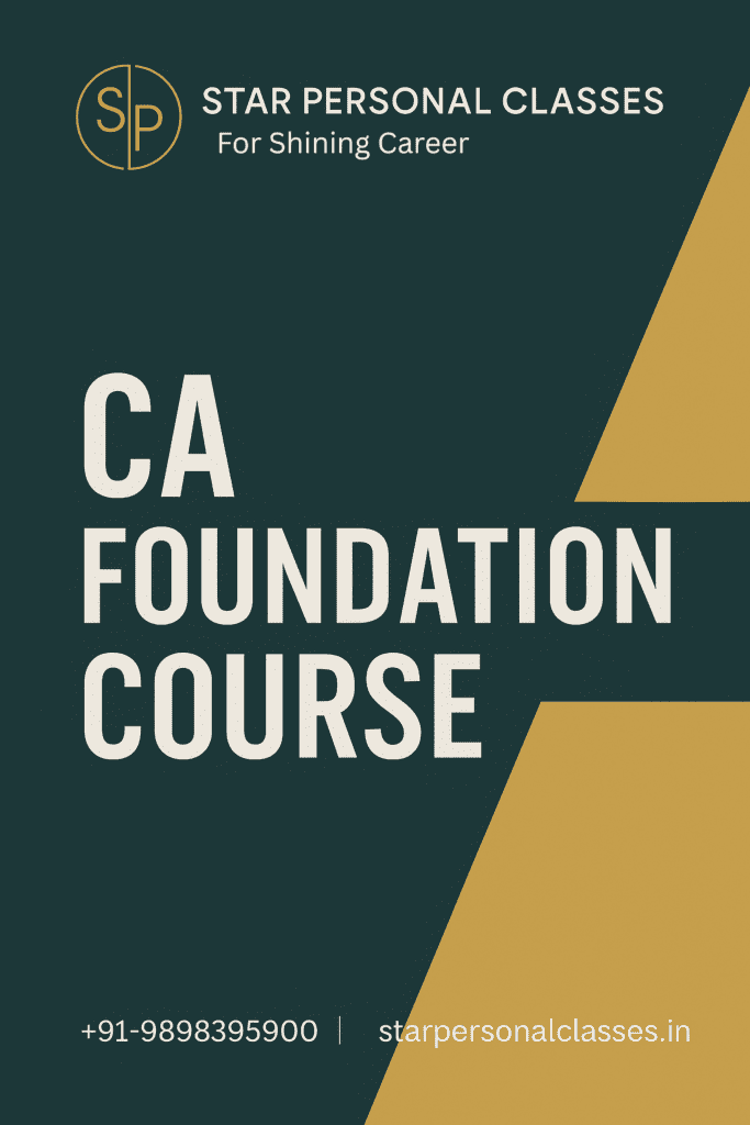 CA-Foundation Course